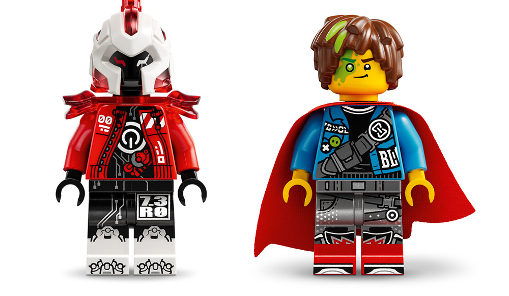 Stavebnice LEGO® DREAMZzz™ 71492 Mateo a jeho ohnivý chameleon Stavebnice z 443 dílků vytvoří pohyblivého chameleona, který měří 33 cm a nabízí i digitální návod.