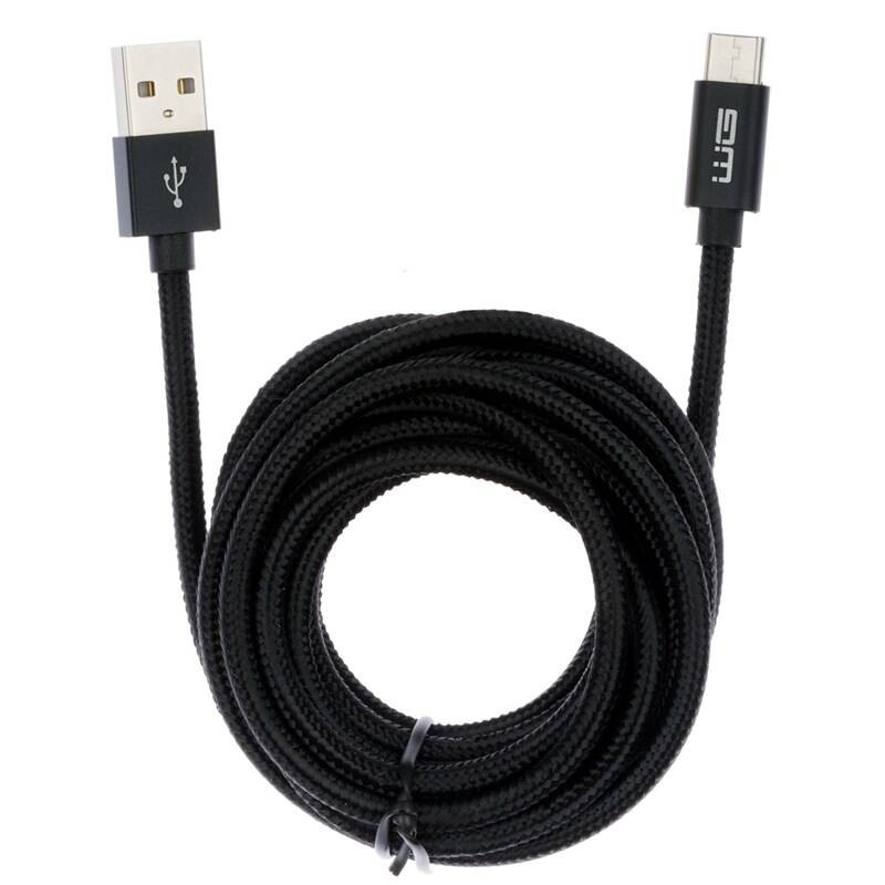 Kabel WG USB/USB-C, 3m černý