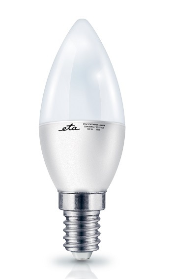 Žárovka LED ETA EKO LEDka svíčka 7W, E14, neutrální bílá žárovka neutrální bílá ETAC37W7NW01