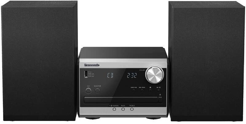 Mikrosystém Panasonic SC-PM270EG-S černý/stříbrný
