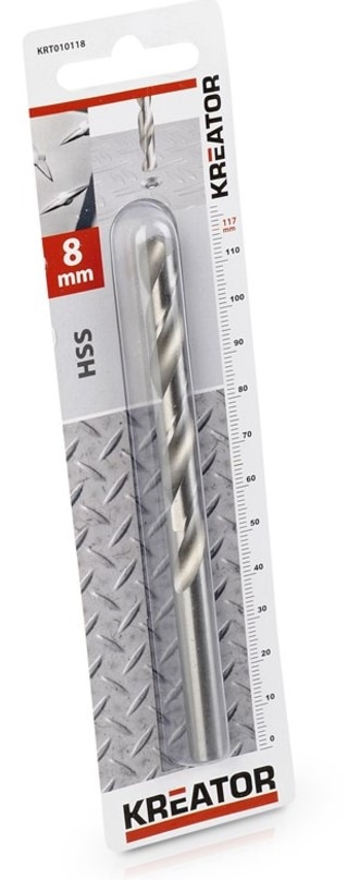 Vrták Kreator KRT010118, 8×117 mm Vrták Kreator KRT010118, 8×117 mm