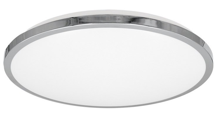 Stropní svítidlo Top Light Silver KS CCT, 10W, 1000lm, IP44, 29cm,teplá/neutrální/studená bílá bílé/chrom