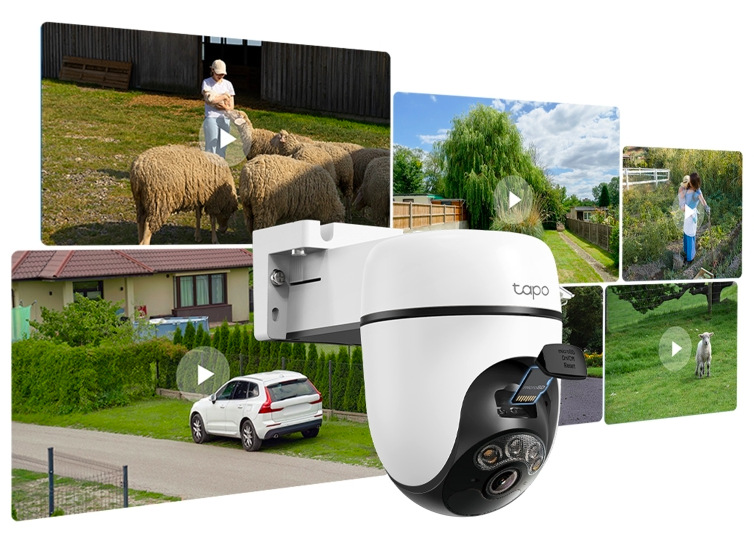 IP kamera TP-Link Tapo C630 KIT s možností ukládat videa na microSD kartu a do cloudu