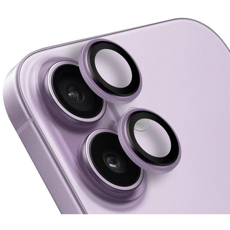 Ochranné sklo čočky fotoaparátu Obal:Me na Apple iPhone 17 - fialové
