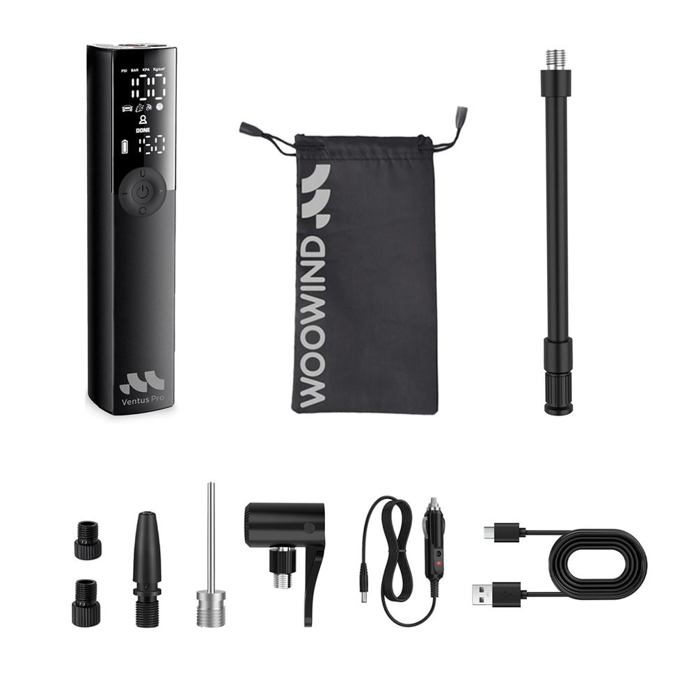 Kompresor Woowind disponuje vysokým průtokem vzduchu až 22 l/min.