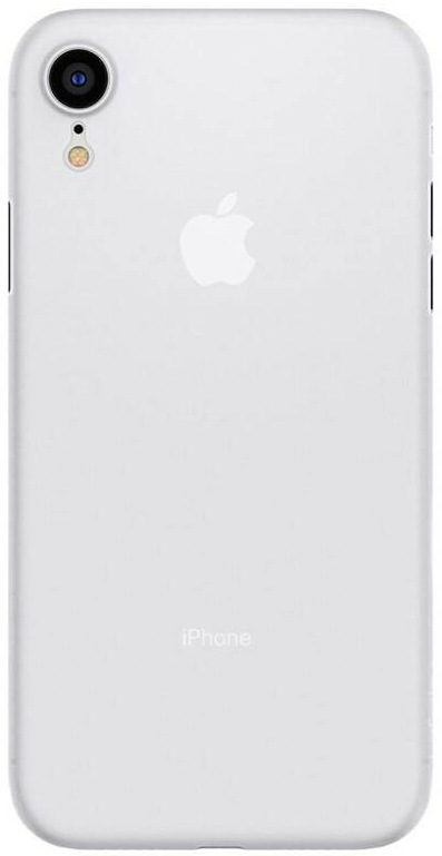 Spigen Air Skin pro Apple iPhone XR, průhledná