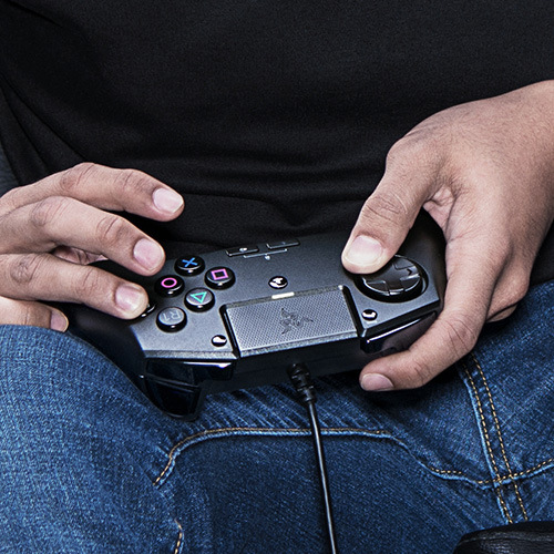Gamepad Razer Raion Fightpad pro PS4 černý