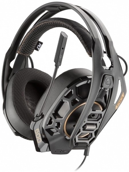 Headset Nacon RIG 500 PRO HA DOLBY Atmos pro PC černý