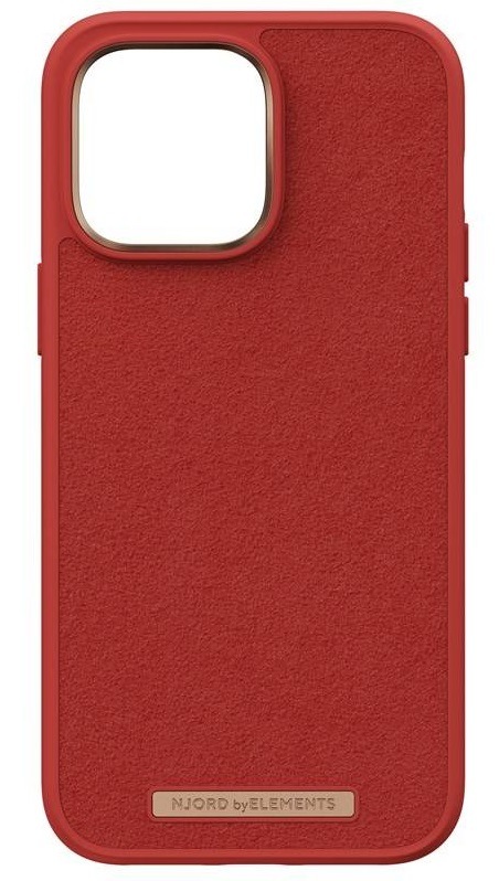 Kryt na mobil Njord Comfort+ na Apple iPhone 14 Pro oranžový