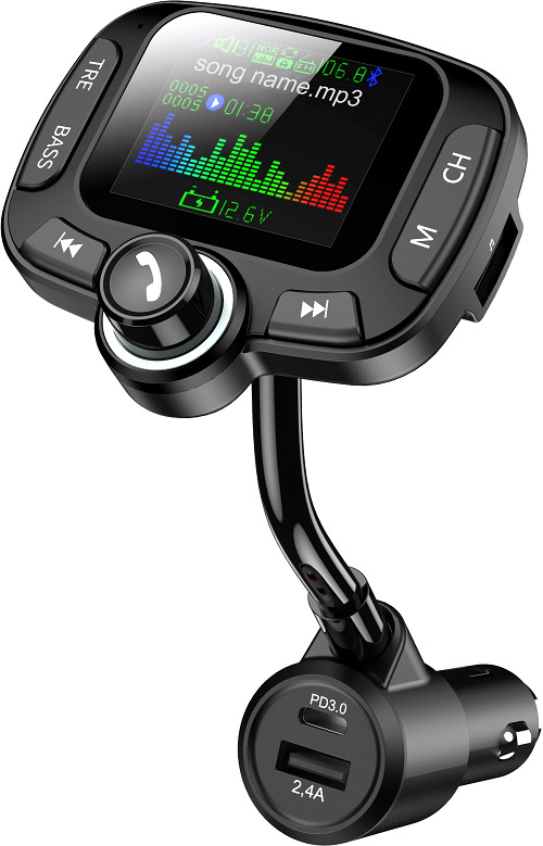 FM transmitter GoGEN CTR 603 BTCN, podpora rychlého nabíjení