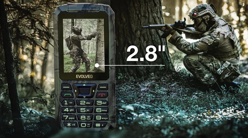 Mobilní telefon Evolveo StrongPhone Z6 zelený