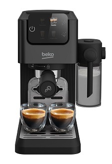 Pákový kávovar Beko Caffe experto CEP5464DX černý Pákový kávovar Beko CEP5464DX