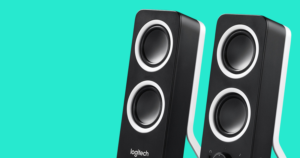 Reproduktory Logitech Z200 2.0 černé Reproduktory Logitech Z200 2.0 černé