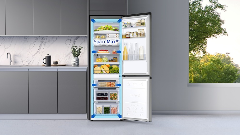 Chladnička s mrazničkou Samsung RB34T600CSA/EF stříbrná Chladnička s mrazničkou Samsung RB34T600CSA/EF stříbrná