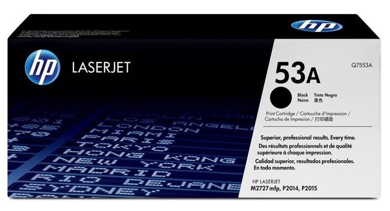 Toner HP 53A, 3 000 stran černý