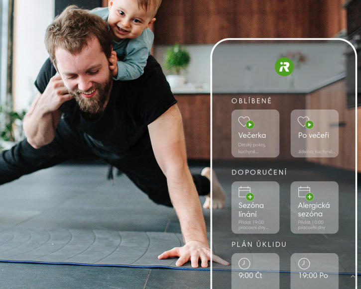 Robotický vysavač iRobot Roomba Combo i8 černý Robotický vysavač iRobot Roomba Combo i8 černý