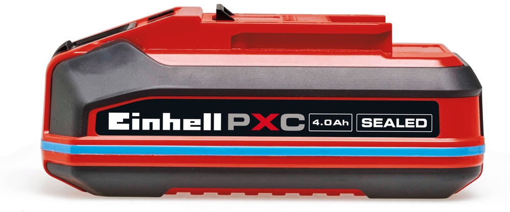 Akumulátor Einhell 18V 4,0Ah Power X-Change Plus SEALED Akumulátor Einhell disponuje ochranným krytím třídy IP57
