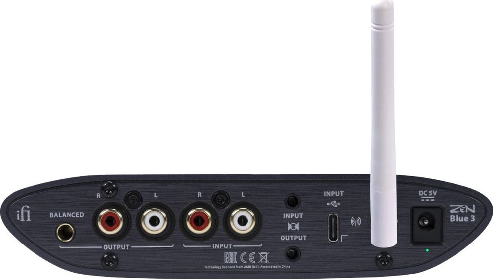 Sluchátkový zesilovač iFi audio ZEN BLUE 3 černý/modrý .