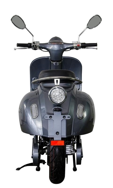 Elektroskútr RACCEWAY Century, 20 Ah šedý