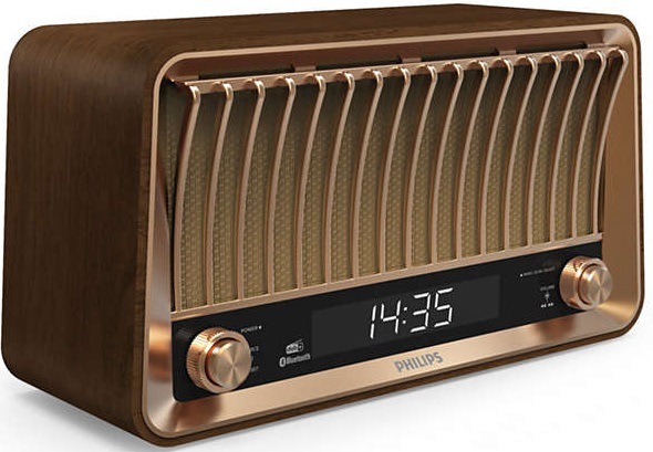 Radiopřijímač s DAB+ Philips TAVS700 hnědý
