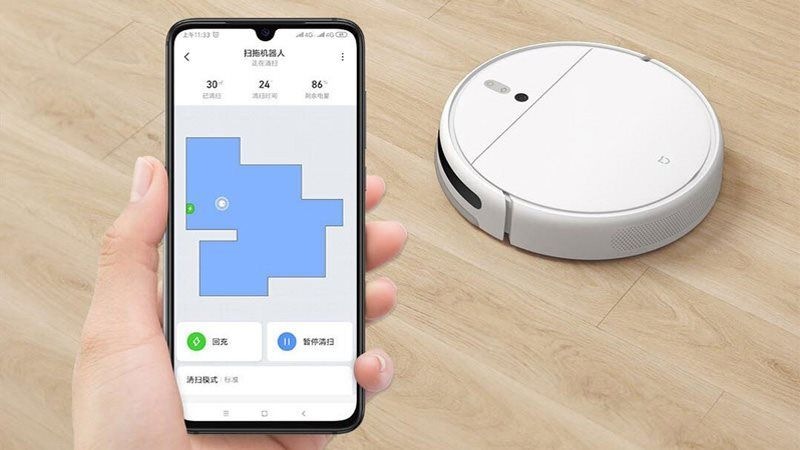 Robotický vysavač Xiaomi Mi Robot Vacuum Mop 1C bílý Robotický vysavač Xiaomi Mi Robot Vacuum Mop 1C bílý