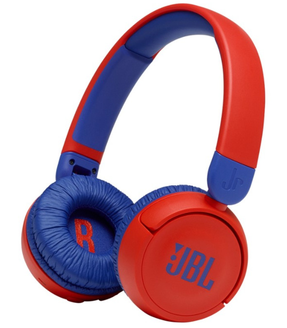 Sluchátka JBL JR 310BT červená/modrá Sluchátka JBL JR 310BT červená/modrá