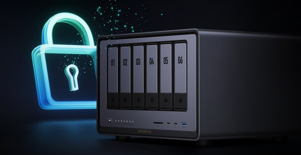 Datové úložiště (NAS) UGREEN NASync DXP6800 Pro šedé Datové úložiště (NAS) UGREEN NASync DXP6800 Pro šedé
