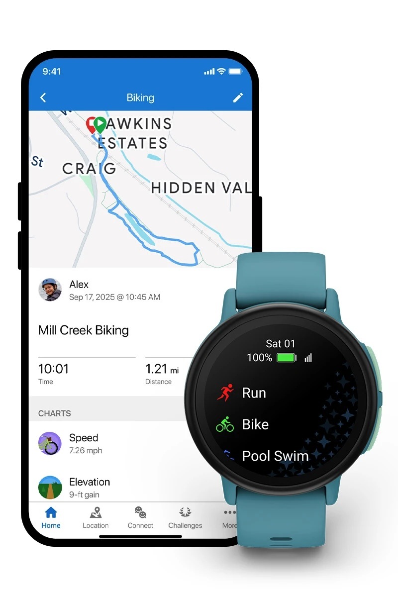 Chytré hodinky Garmin Bounce™ 2 šedé Chytré hodinky Garmin Bounce™ 2 šedé