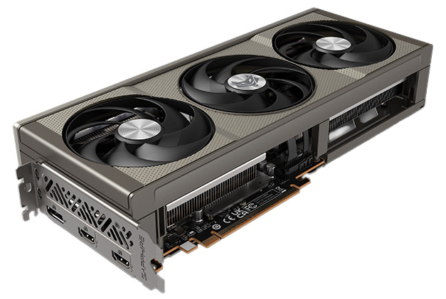 Grafická karta Sapphire Nitro+ AMD Radeon RX 9060 XT GAMING 16GB Grafická karta Sapphire Nitro+ AMD Radeon RX 9060 XT Gaming 16GB s trojitým chlazením v šedém provedení