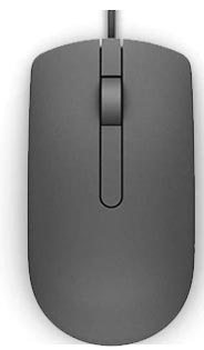 Myš Dell MS116 šedá Dell MS116 - šedá