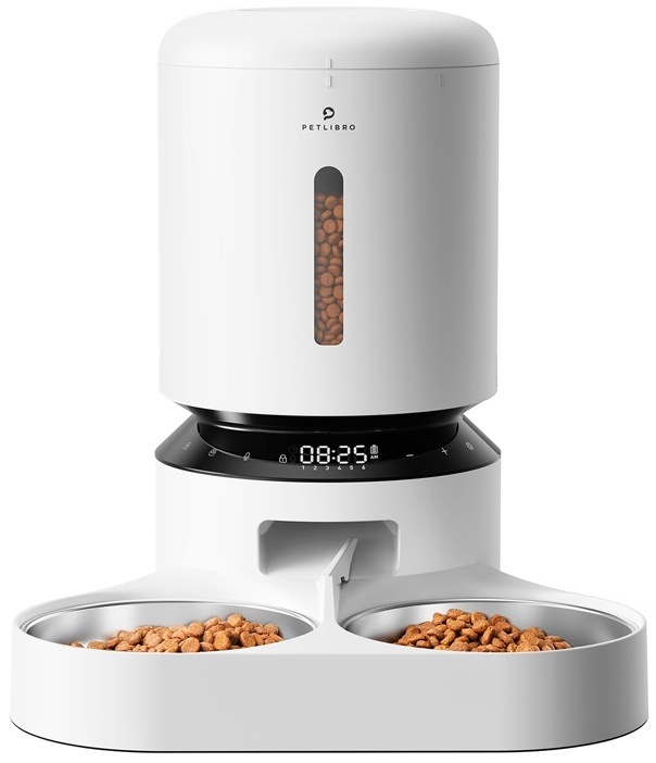 Chytré krmítko Petlibro Granary Dual Bowl 5 l bílé Chytré krmítko Petlibro Granary Dual Bowl 5 l bílé