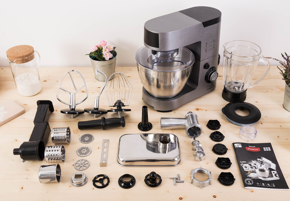 Kuchyňský robot G21 Promesso Iron Grey šedý Kuchyňský robot G21 Promesso Iron Grey šedý