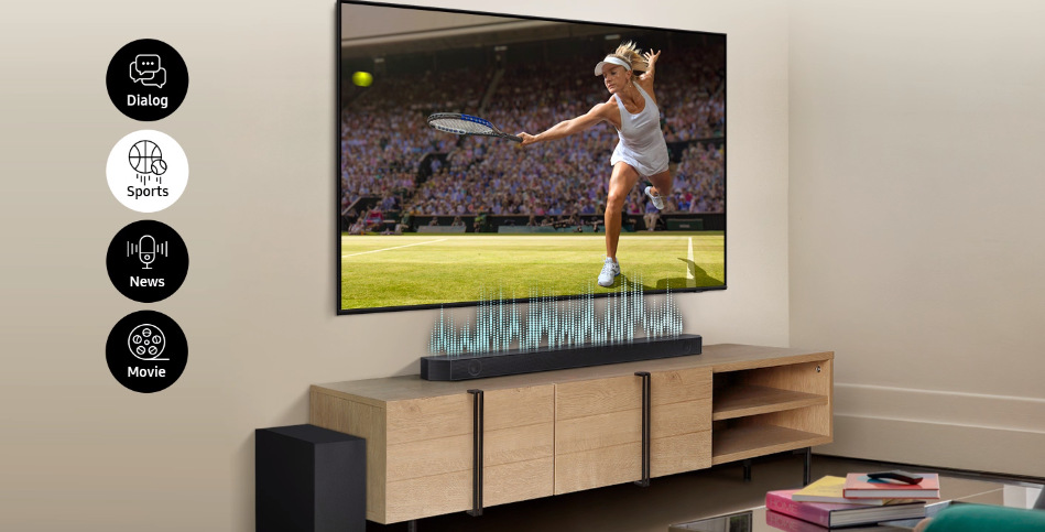 Soundbar Samsung HW-Q600B černý Soundbar Samsung HW-Q600B černý