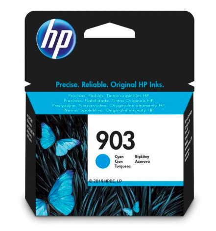 Inkoustová náplň HP 903, 315 stran azurová Inkoustová náplň HP 903, 315 stran azurová
