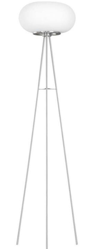 Stojací lampa Eglo Optica bílá/kovová
