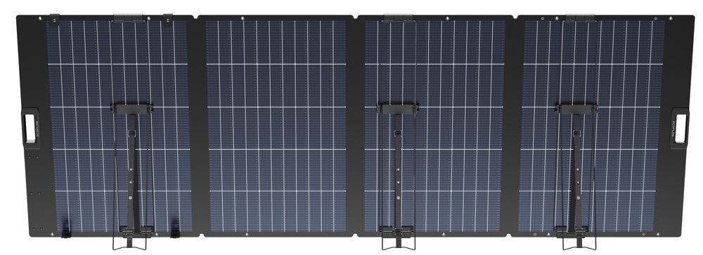 Detail panelu EcoFlow ze zadní strany