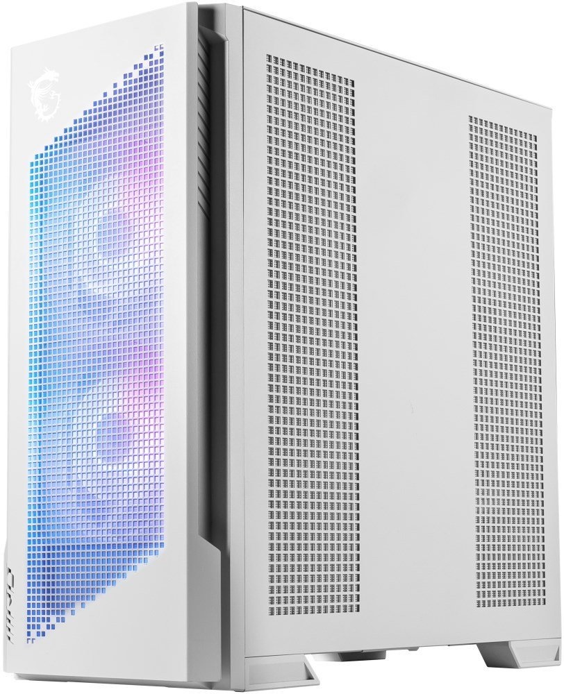 Case MSI MPG Velox 300R Airflow PZ v bočním pohledu