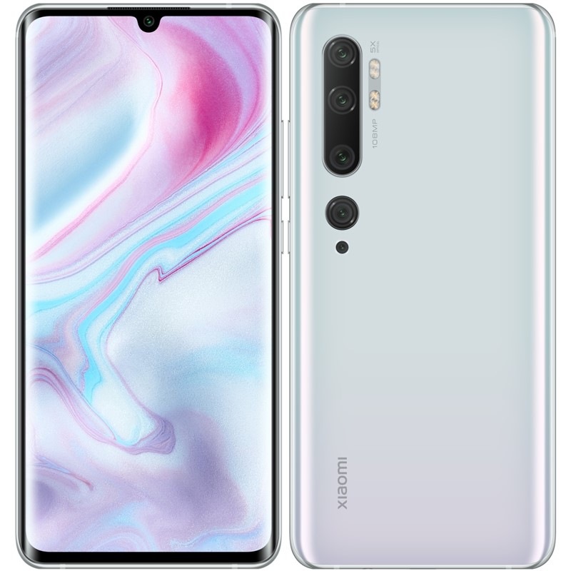 Mobilní telefon Xiaomi Mi Note 10 Pro Dual SIM bílý