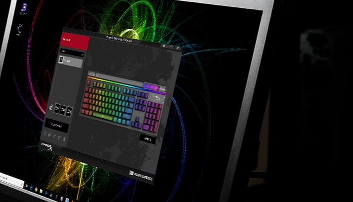 Klávesnice HyperX Alloy Elite RGB mechanická, MX Red - US černá Klávesnice HyperX Alloy Elite RGB mechanická, MX Red - US černá