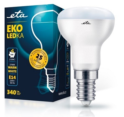 žárovka ETAR50W4WW01