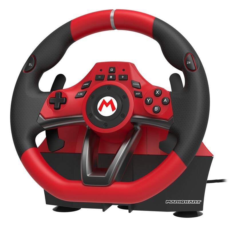 Volant HORI Mario Kart Racing Wheel Pro DELUXE černý