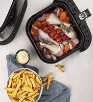 Fritéza horkovzdušná Princess 182060 stříbrná