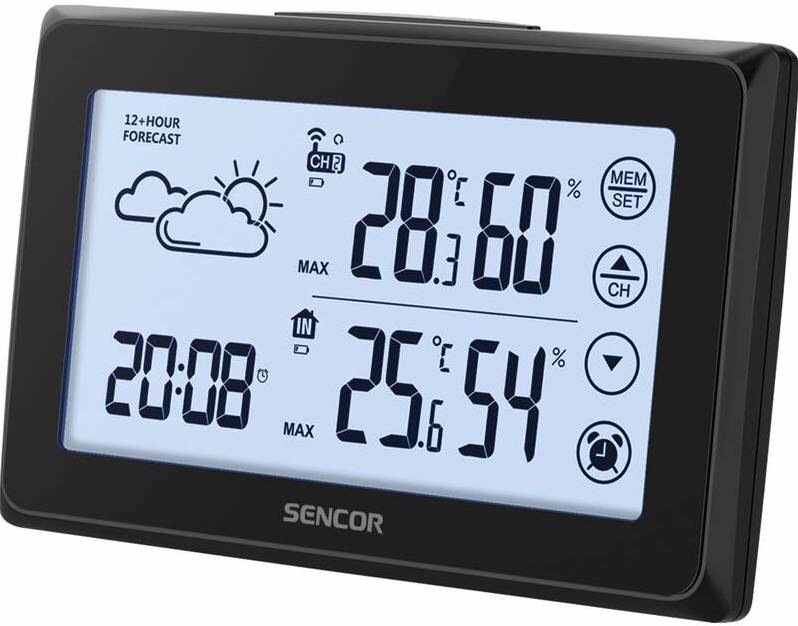 Meteorologická stanice Sencor SWS 2850 černá