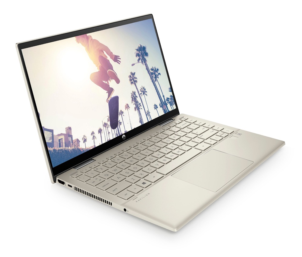 Notebook HP Pavilion x360 14-dy0602nc + Microsoft 365 pro jednotlivce zlatý Notebook HP Pavilion x360 14-dy0602nc + Microsoft 365 pro jednotlivce zlatý