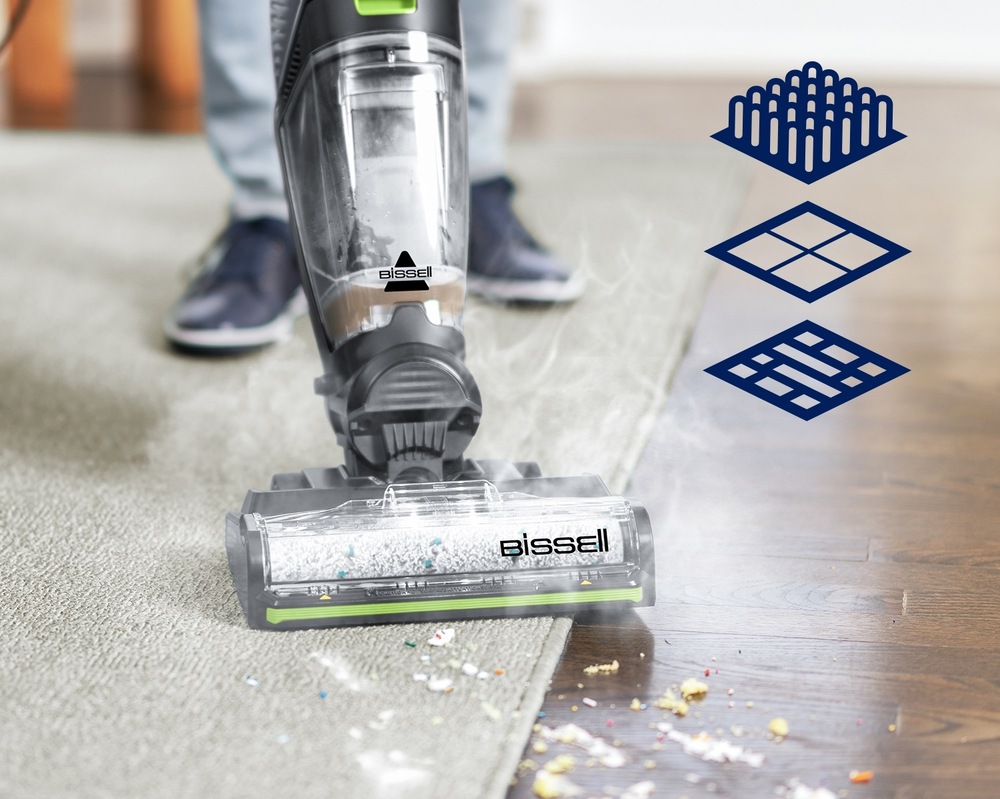 Parní vysavač Bissell CrossWave HydroSteam Pet Select 3527N