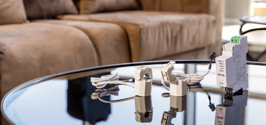 Modul Shelly Pro EM 50 A, měřič spotřeby, WiFi Shelly Pro EM 50 A (SHELLY-PRO-EM50)
