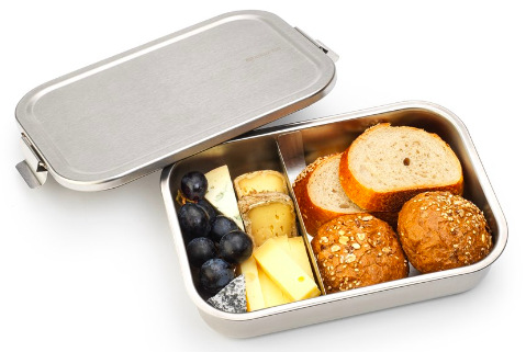Jídelní box Brabantia Bento Make & Take L, matt steel nerez Jídelní box Brabantia Bento Make & Také L, matt steel