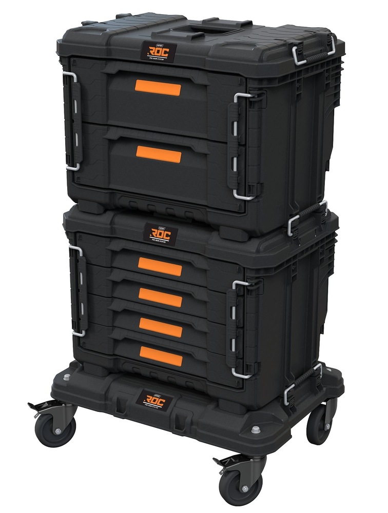 Box na nářadí Keter ROC Pro Gear 262661 Box na nářadí Keter ROC Pro Gear 262661 podporuje vrstvení boxů na sebe
