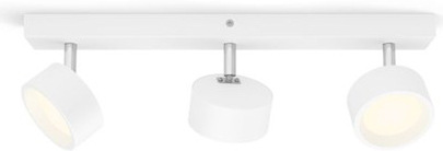 Bodové svítidlo Philips Bracia Spot WH 3x5.5W 27K HV - bílé