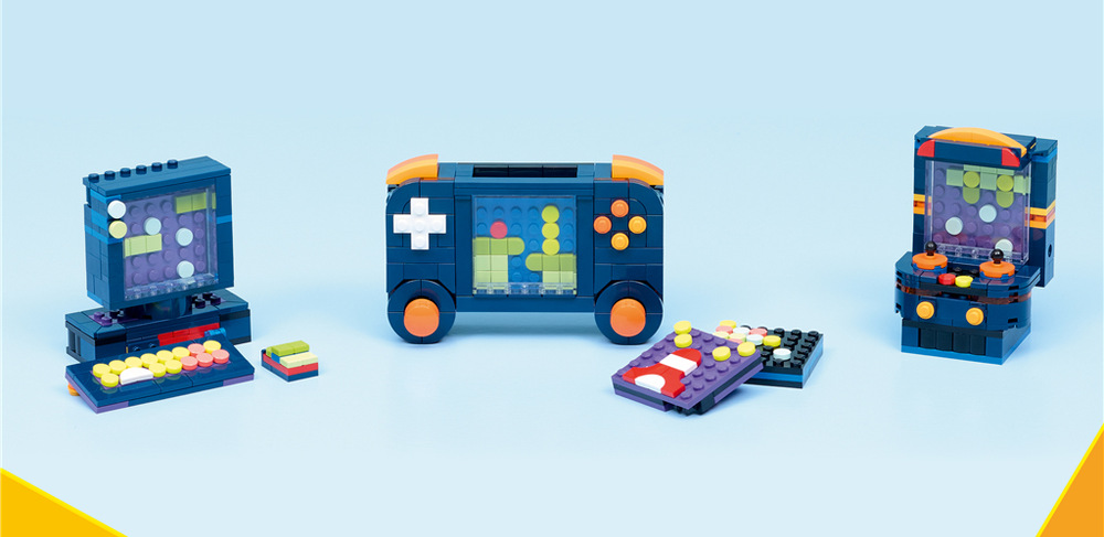 Stavebnice LEGO® Creator 3 v 1 31380 Retro herní konzole Modely vybízejí ke kreativnímu hraní, vystavení i vymýšlení vlastních herních dobrodružství.